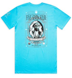 Mens Good Vibe Tribe - Sky Blue